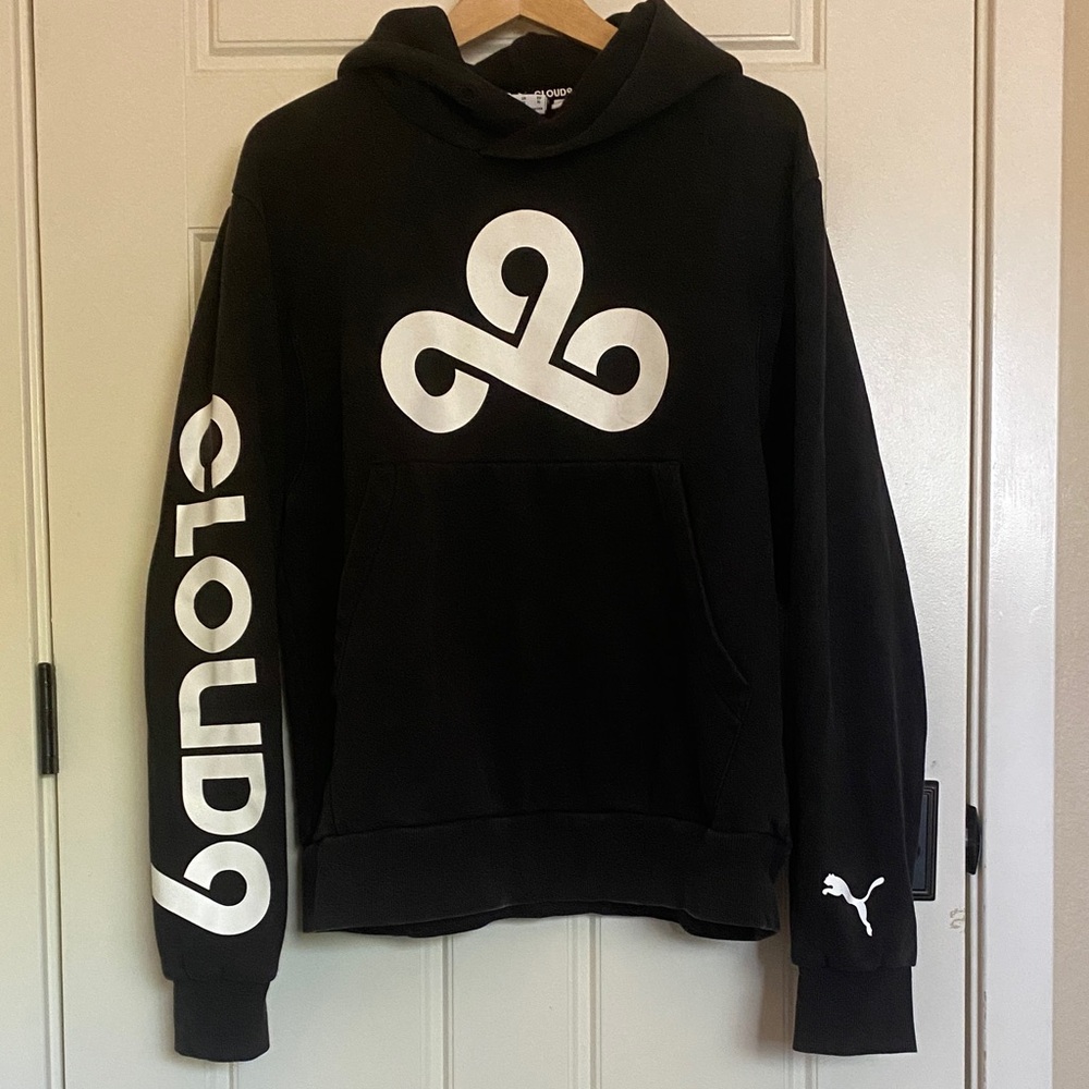 Black Puma Cloud 9 Hoodie - Men's Sweater